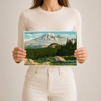 Mount Rainier National Park, WA: Rainier National Park, Mt. Rainier and Paradise Valley