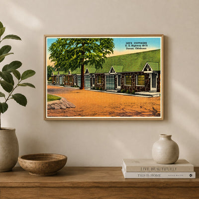Durant, OK: Lee's Cottages, U.S. Highway 69 - 75