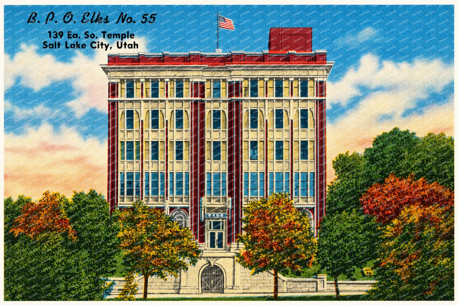 Salt Lake City, UT: B. P. O. Elks No. 85, 139 Ea. So. Temple