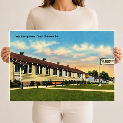 Forest Hill, LA: Camp headquarters, Camp Claiborne
