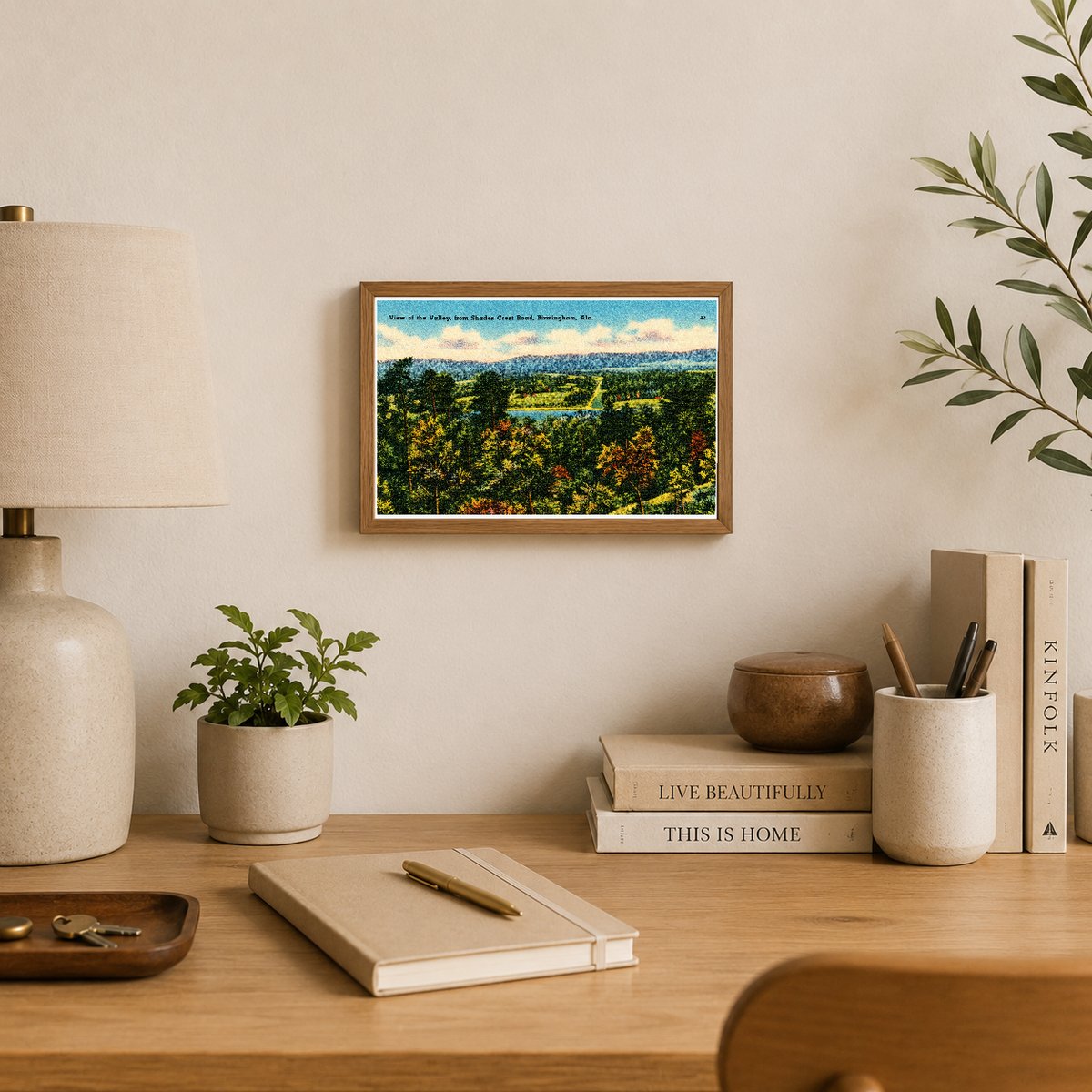 Birmingham, AL: View of the Valley, from Shades Crest Road