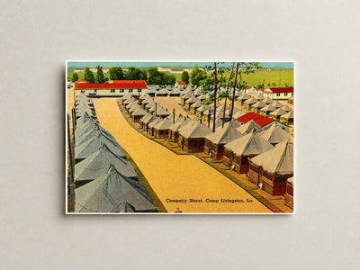 Pineville, LA: Company Street, Camp Livingston