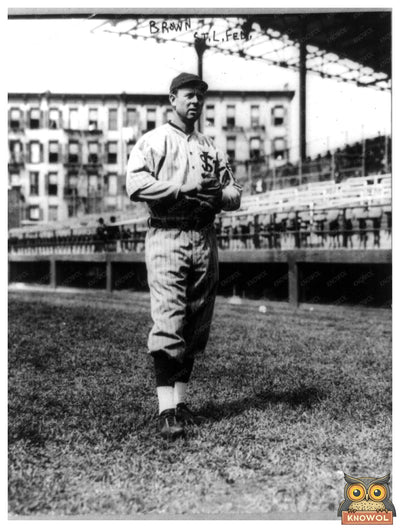 1914 St. Louis Federals Baseball Star Portrait