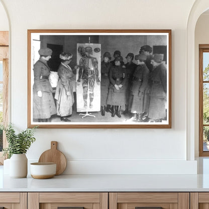 Empowered Women of 1918: Anatomy Class at Y.W.C.A.