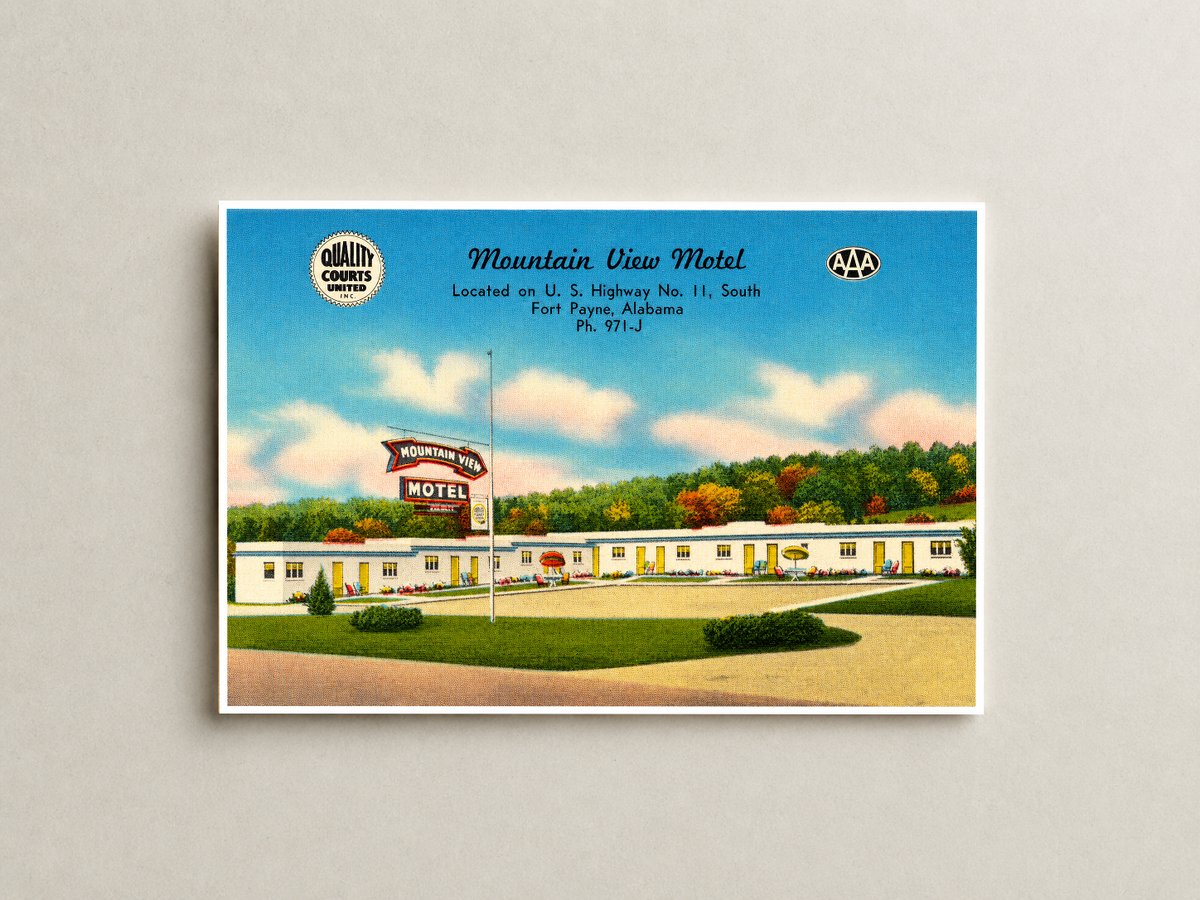 Fort Payne, AL: Mountain View Motel