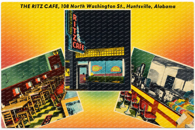 Huntsville, AL: The Ritz Café, 108 North Washington St.