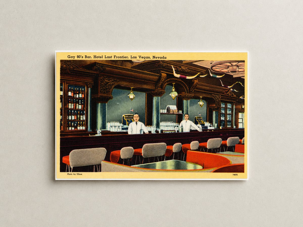 Las Vegas, NV: Gay 90's Bar, Hotel Last Frontier