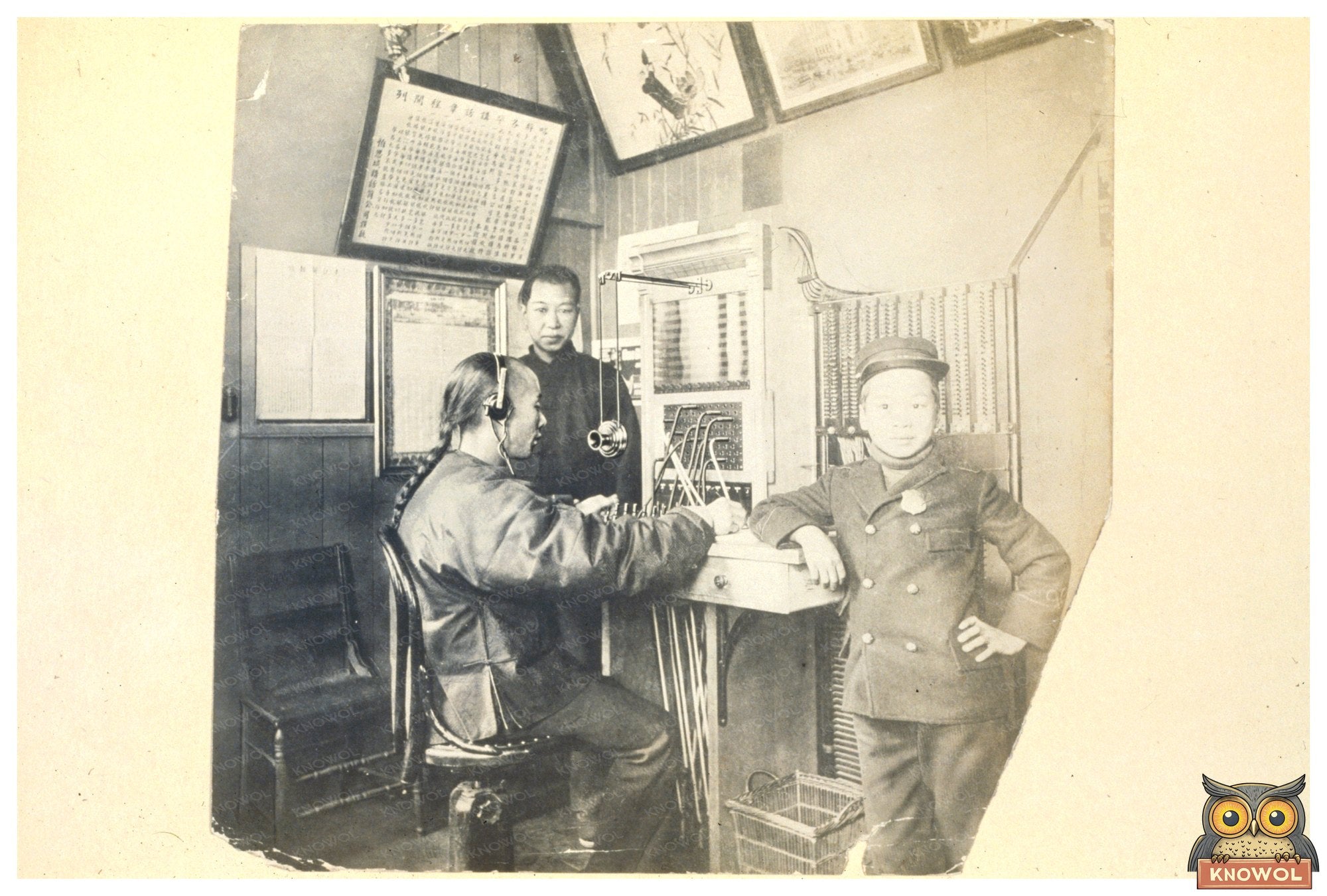 Historic Chinese Telephone Operator in San Francisco