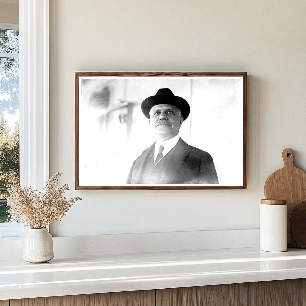 1925 Portrait of Influential Industrialist Daniel Guggenheim