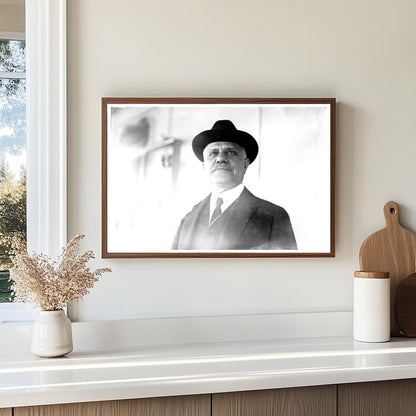 1925 Portrait of Influential Industrialist Daniel Guggenheim