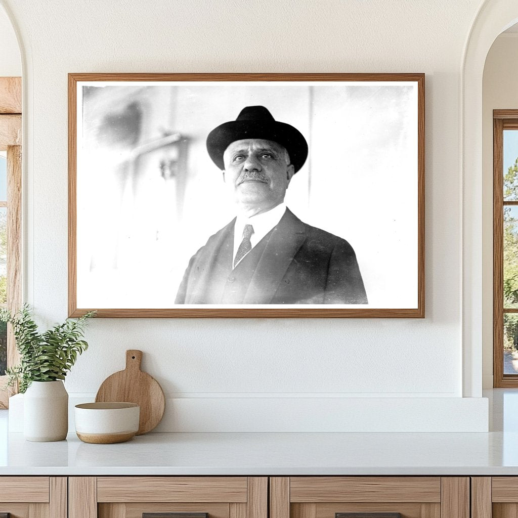 1925 Portrait of Influential Industrialist Daniel Guggenheim