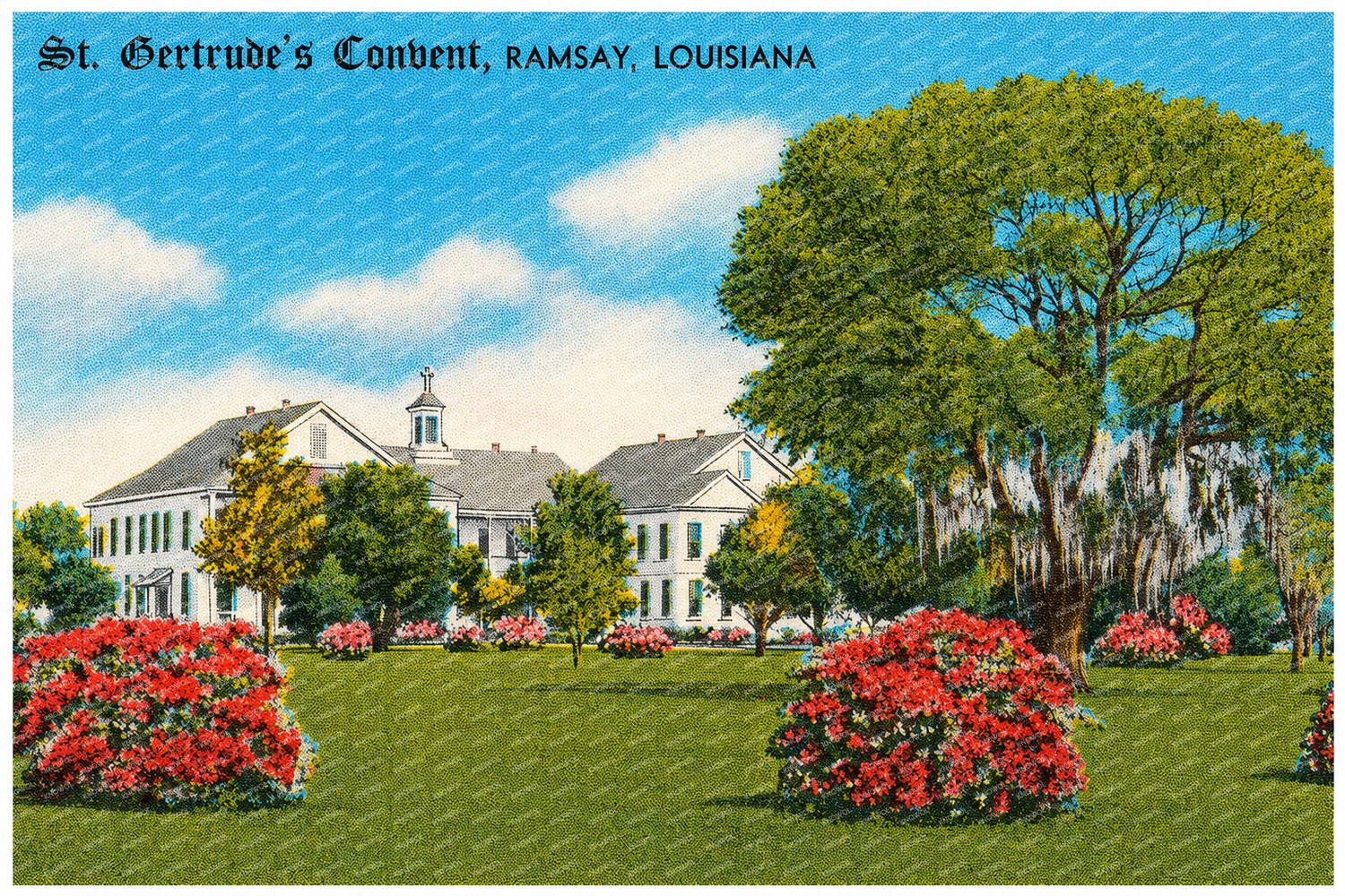 Ramsay, Lake, LA: St. Gertrude's Convent, Ramsay