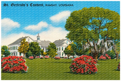 Ramsay, Lake, LA: St. Gertrude's Convent, Ramsay