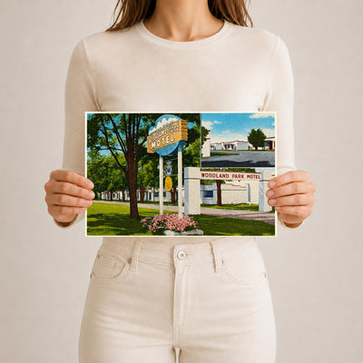 Spokane, WA: Woodland Park Motel