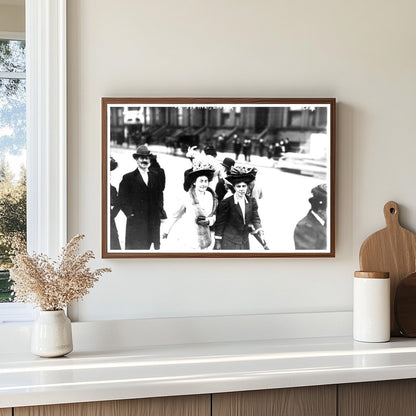 Easter Elegance on 5th Avenue, NYC (1908-1920)