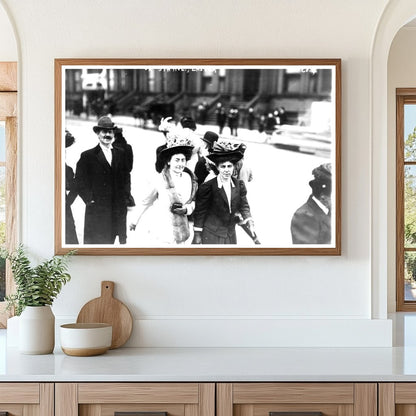 Easter Elegance on 5th Avenue, NYC (1908-1920)