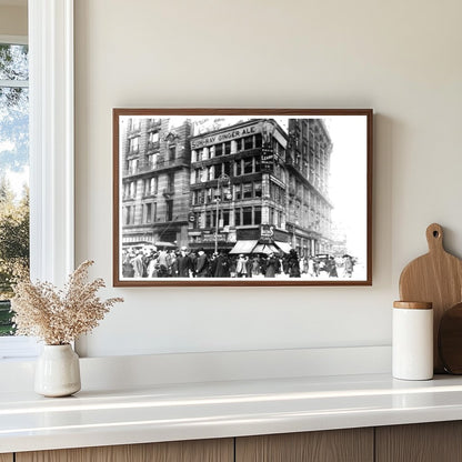 Historic NYC: The Million Dollar Corner, 1911