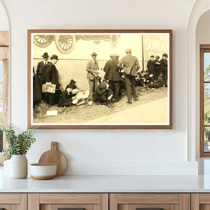 Historic Ebbets Field Baseball Fans, 1920 World Series