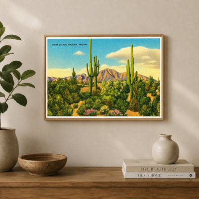 Phoenix, AZ: Giant cactus