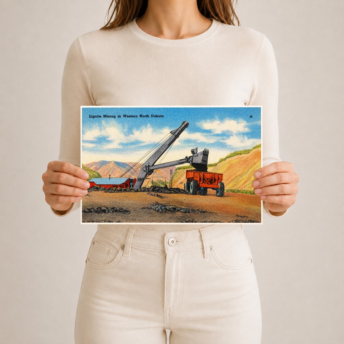 ND: Lignite mining in Western North Dakota