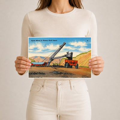 ND: Lignite mining in Western North Dakota
