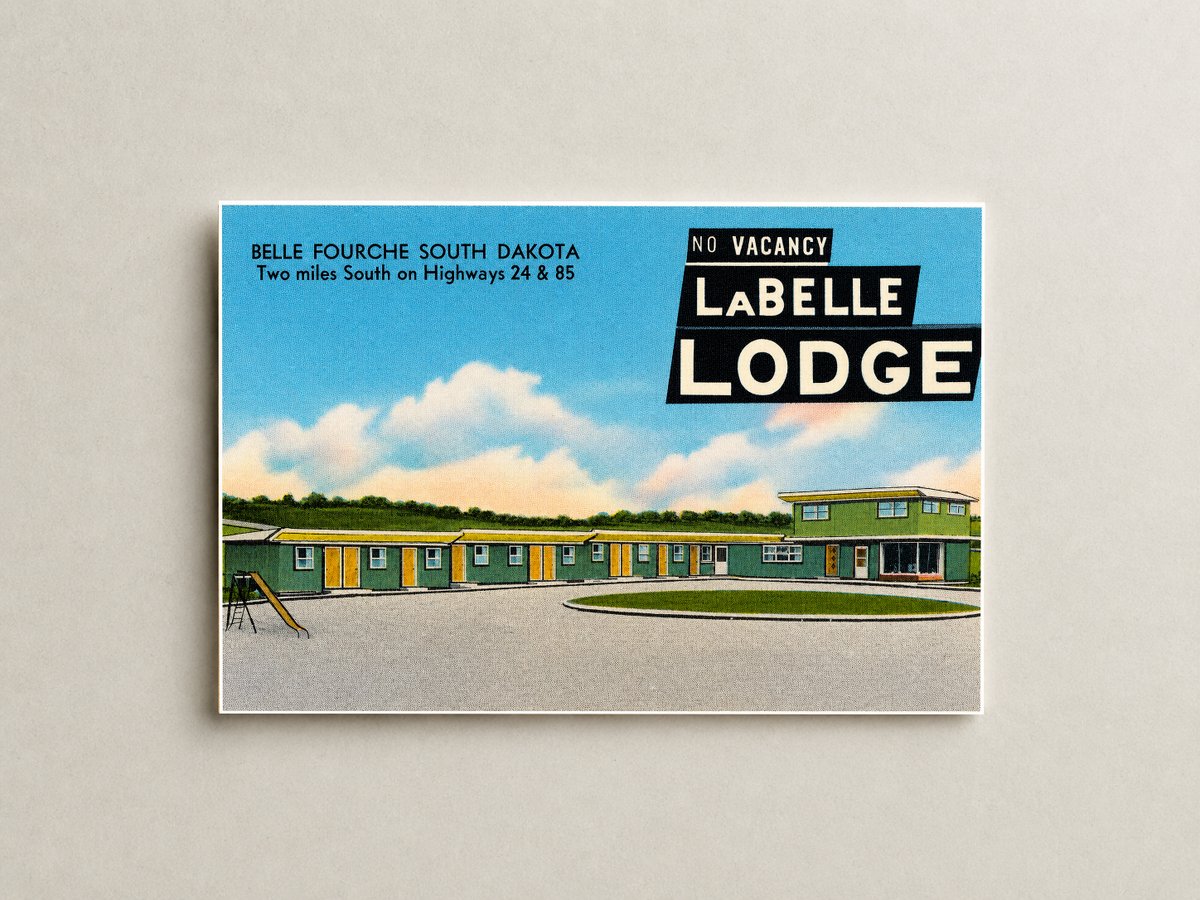 Belle Fourche, SD: LaBelle Lodge, Belle Fourche, South Dakota, two miles South on highways 24 & 85