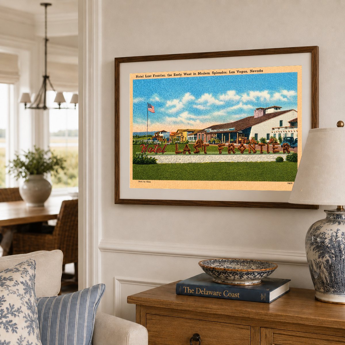 Las Vegas, NV: Hotel Last Frontier, the early west in modern splendor