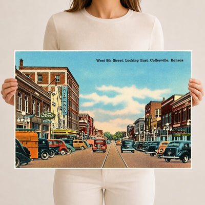 Coffeyville, KS: West 8th Street, looking east