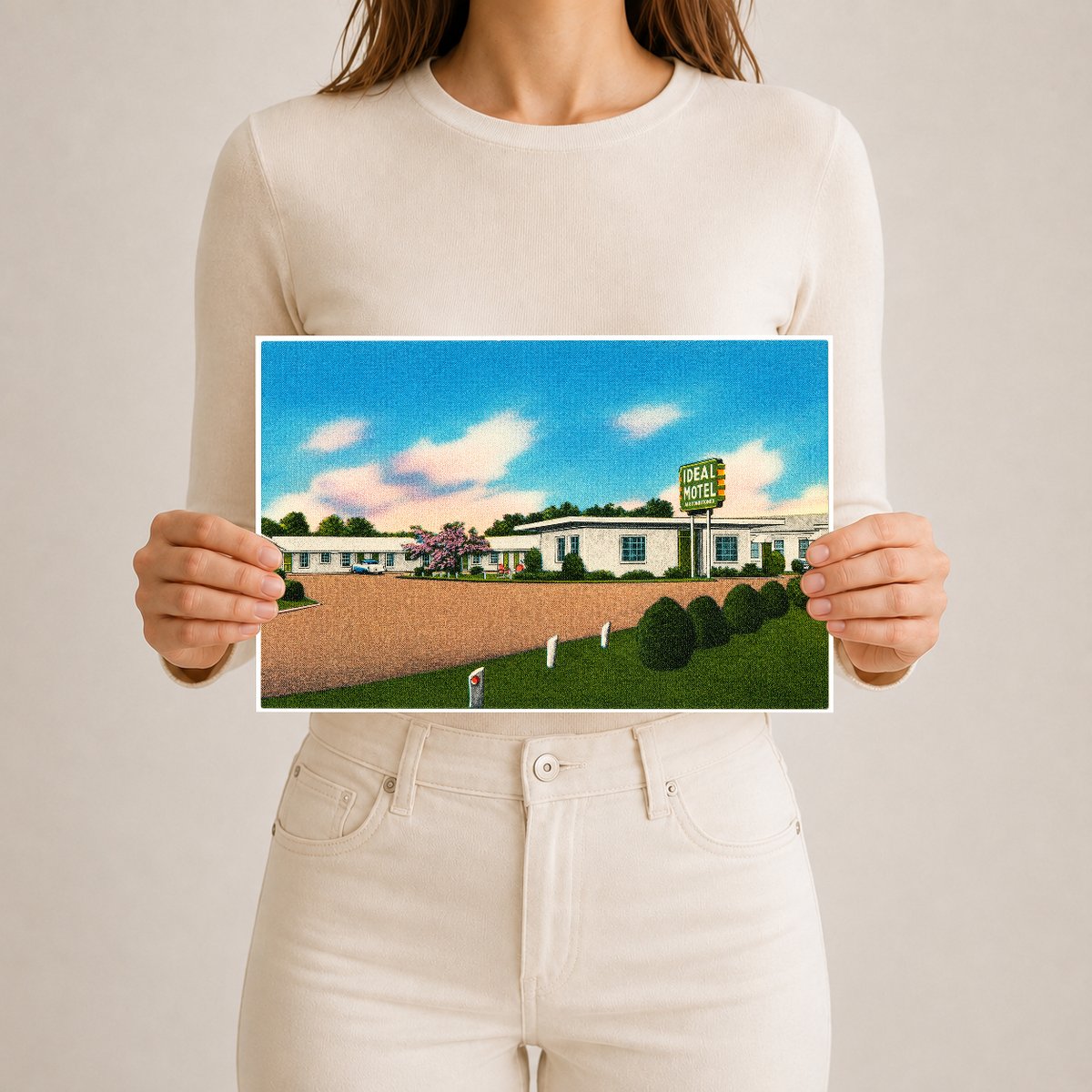 Jackson, MS: Ideal Motel, located on Highway 80, 5 miles west of Jackson