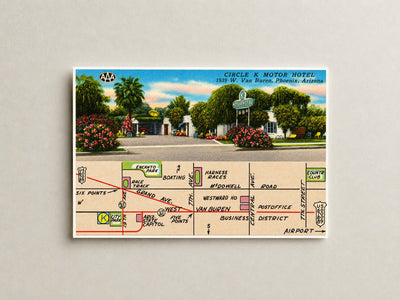 Phoenix, AZ: Circle K Motor Hotel, 1939 W. Van Buren