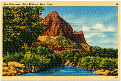 Watchman, The, UT: The Watchman, Zion National Park