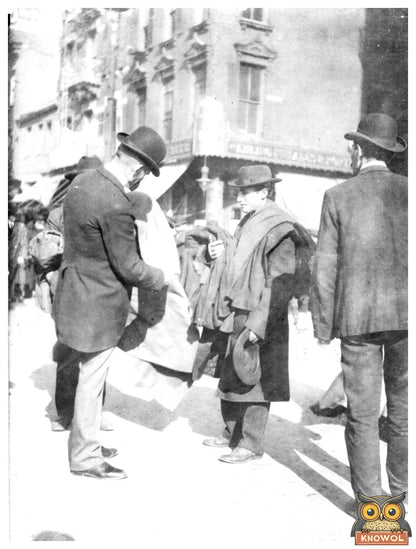 Market Day: Coat Peddlers on Hester Street, 1910s