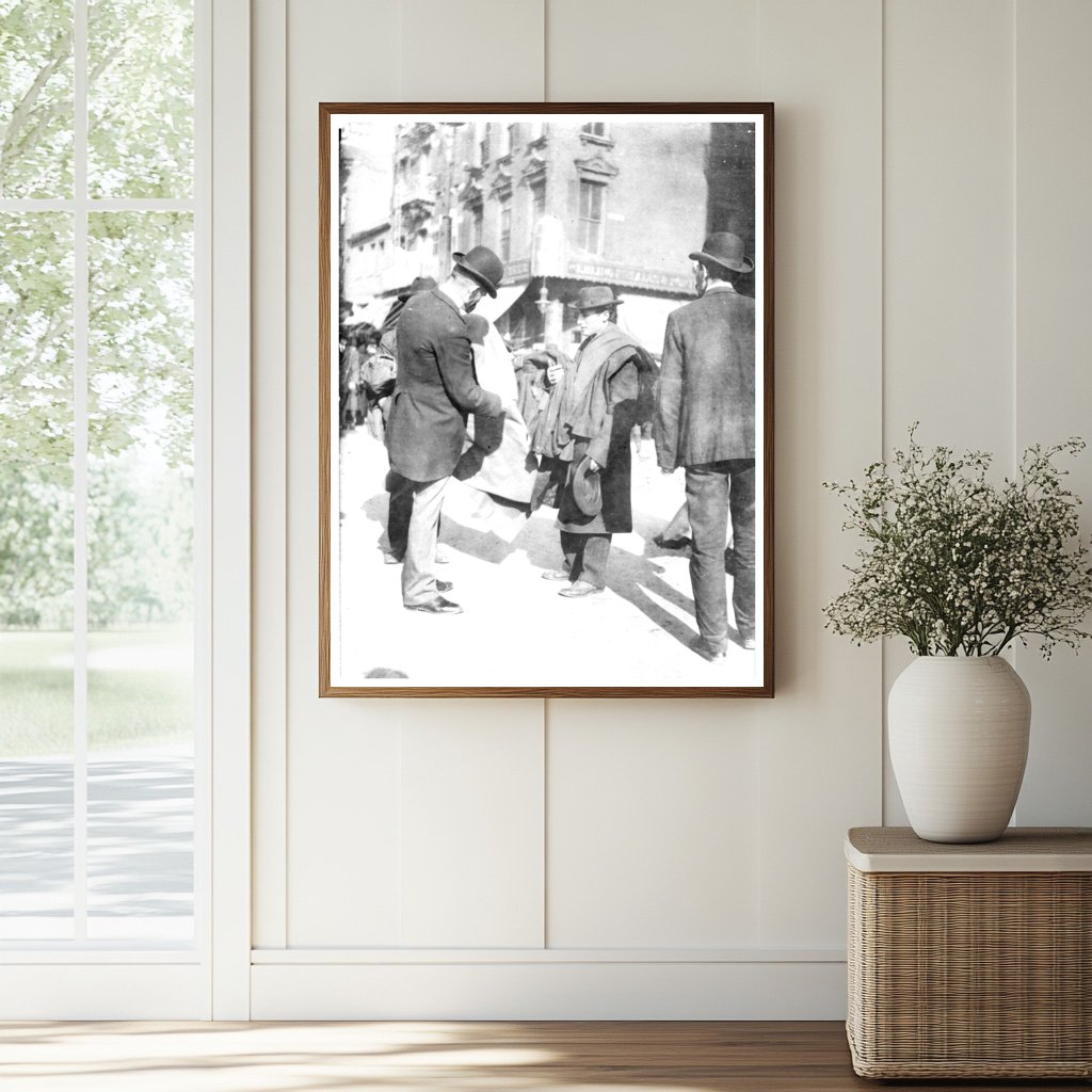 Market Day: Coat Peddlers on Hester Street, 1910s