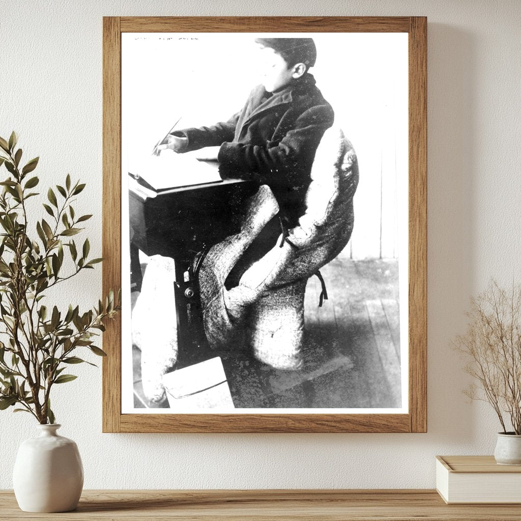 Early 20th Century Open-Air School Student, Providence