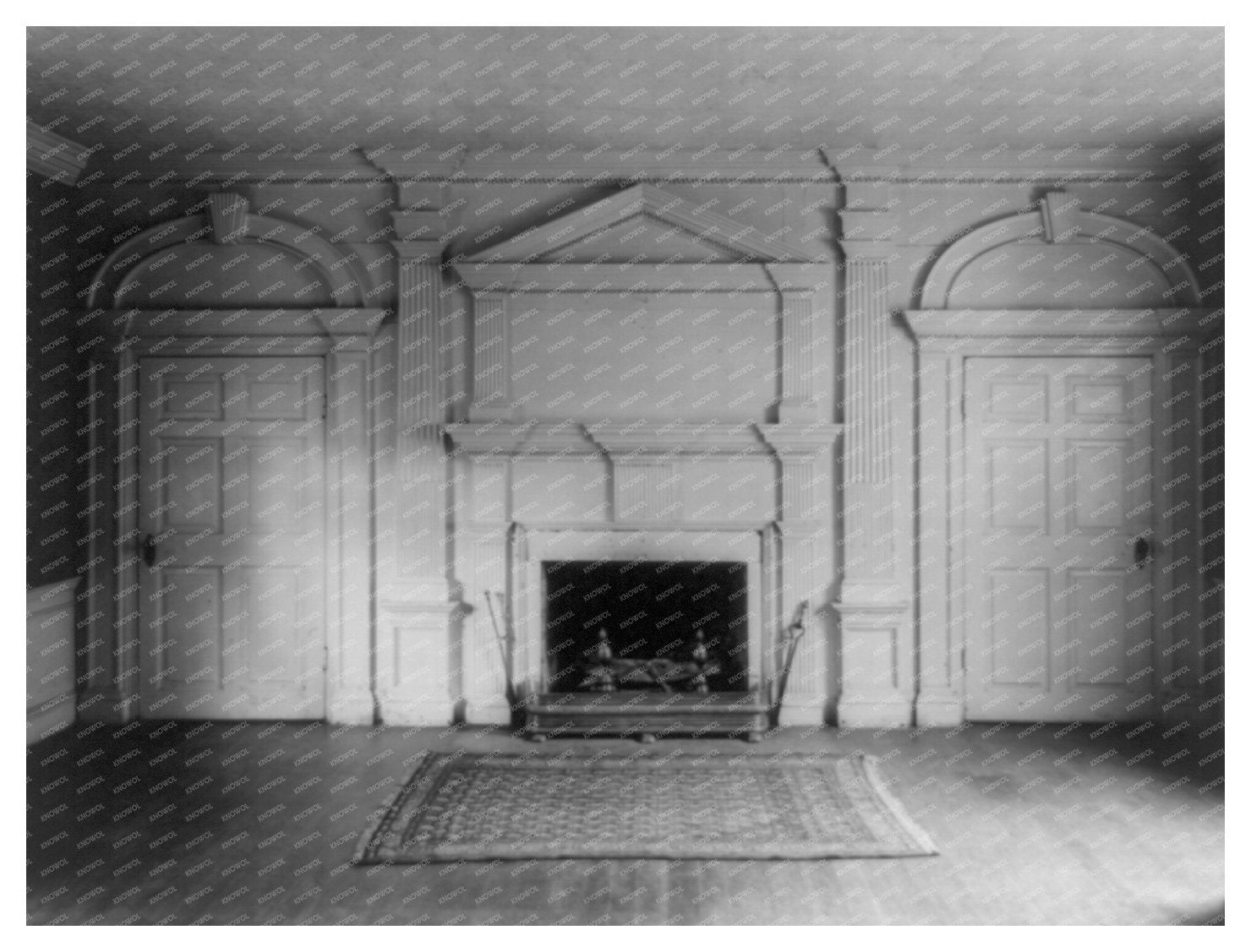 Charlottesville VA Vintage Interior Design Photo 1900s