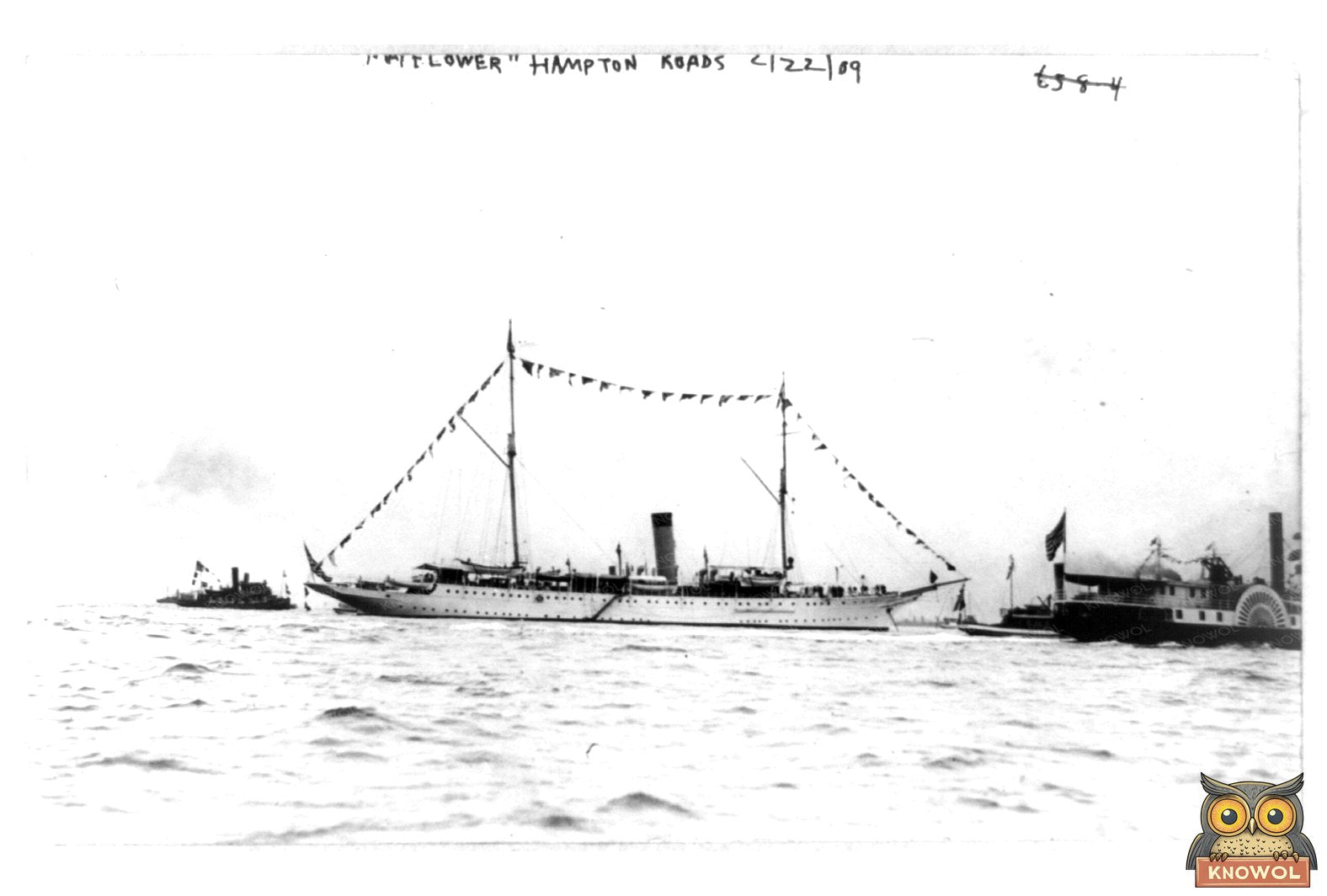Presidential Yacht U.S.S. Mayflower at Hampton Beach