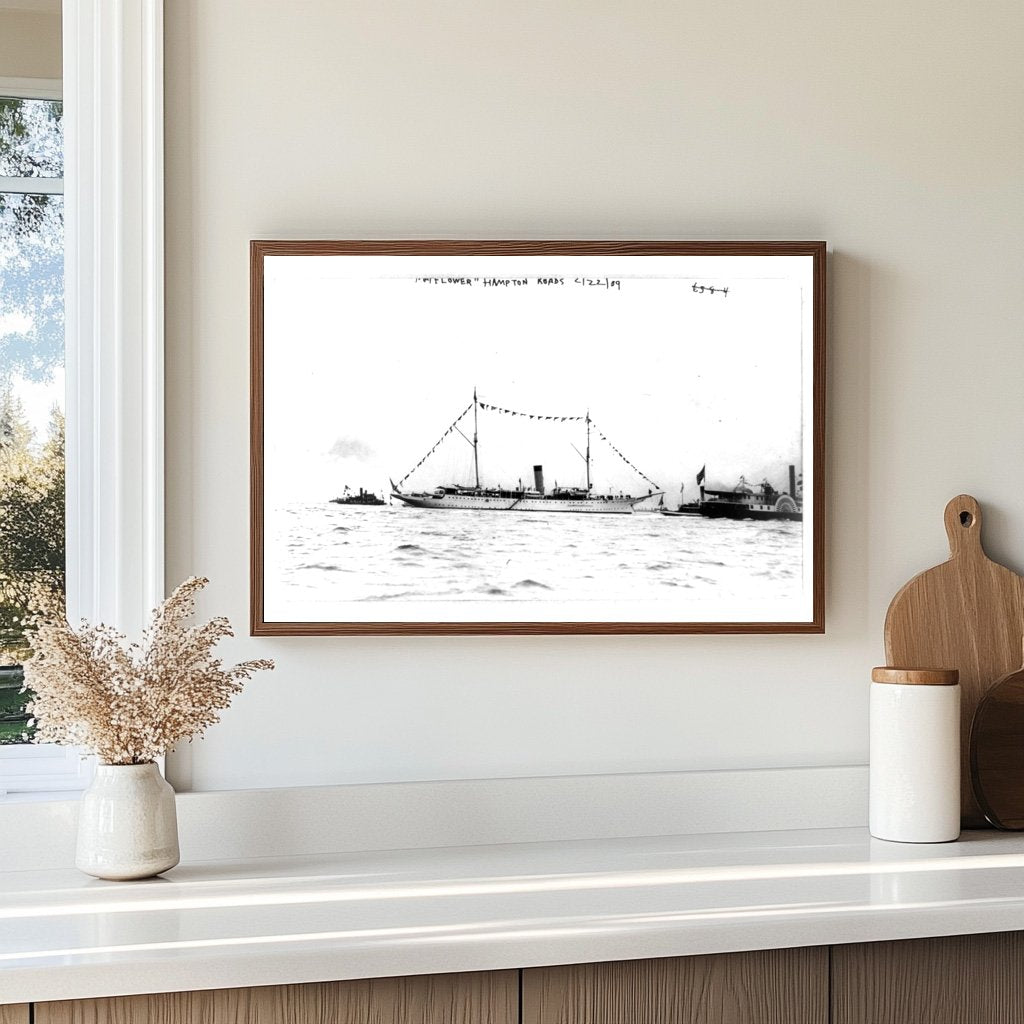 Presidential Yacht U.S.S. Mayflower at Hampton Beach