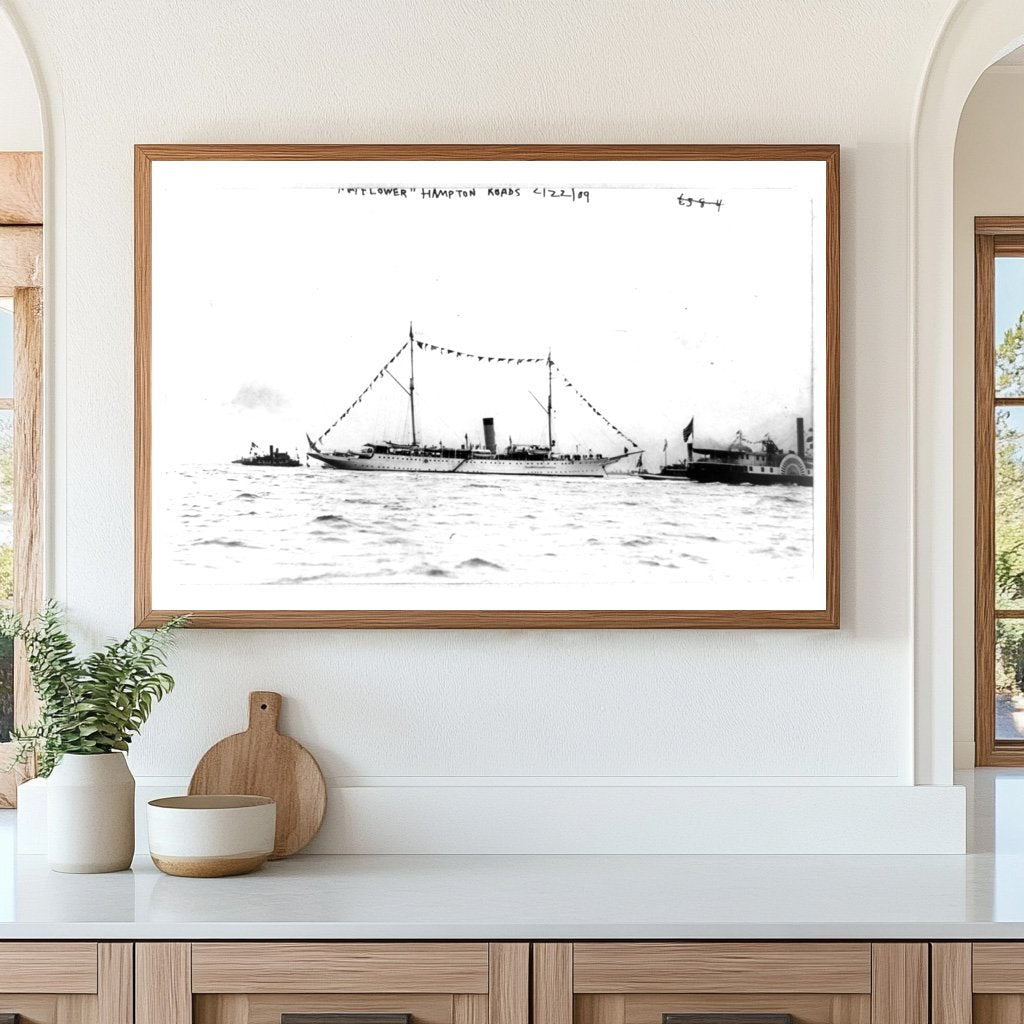 Presidential Yacht U.S.S. Mayflower at Hampton Beach