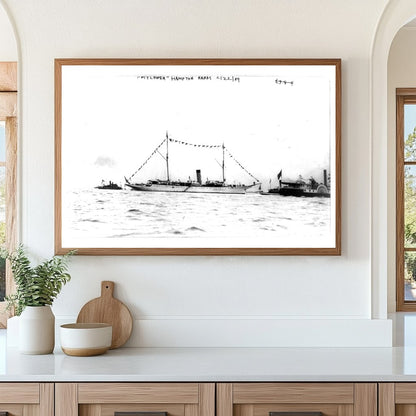 Presidential Yacht U.S.S. Mayflower at Hampton Beach