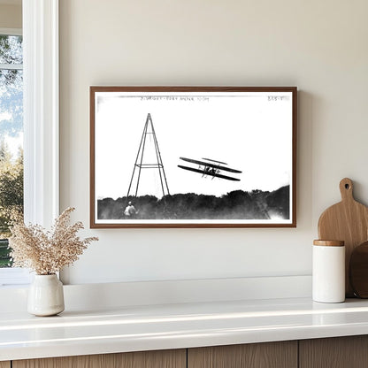 Historic Flight: Orville Wright Soars at Fort Myer