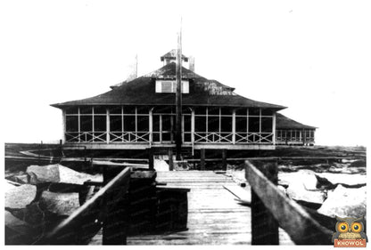 Historic Quarantine Station in 1917 Galveston, TX