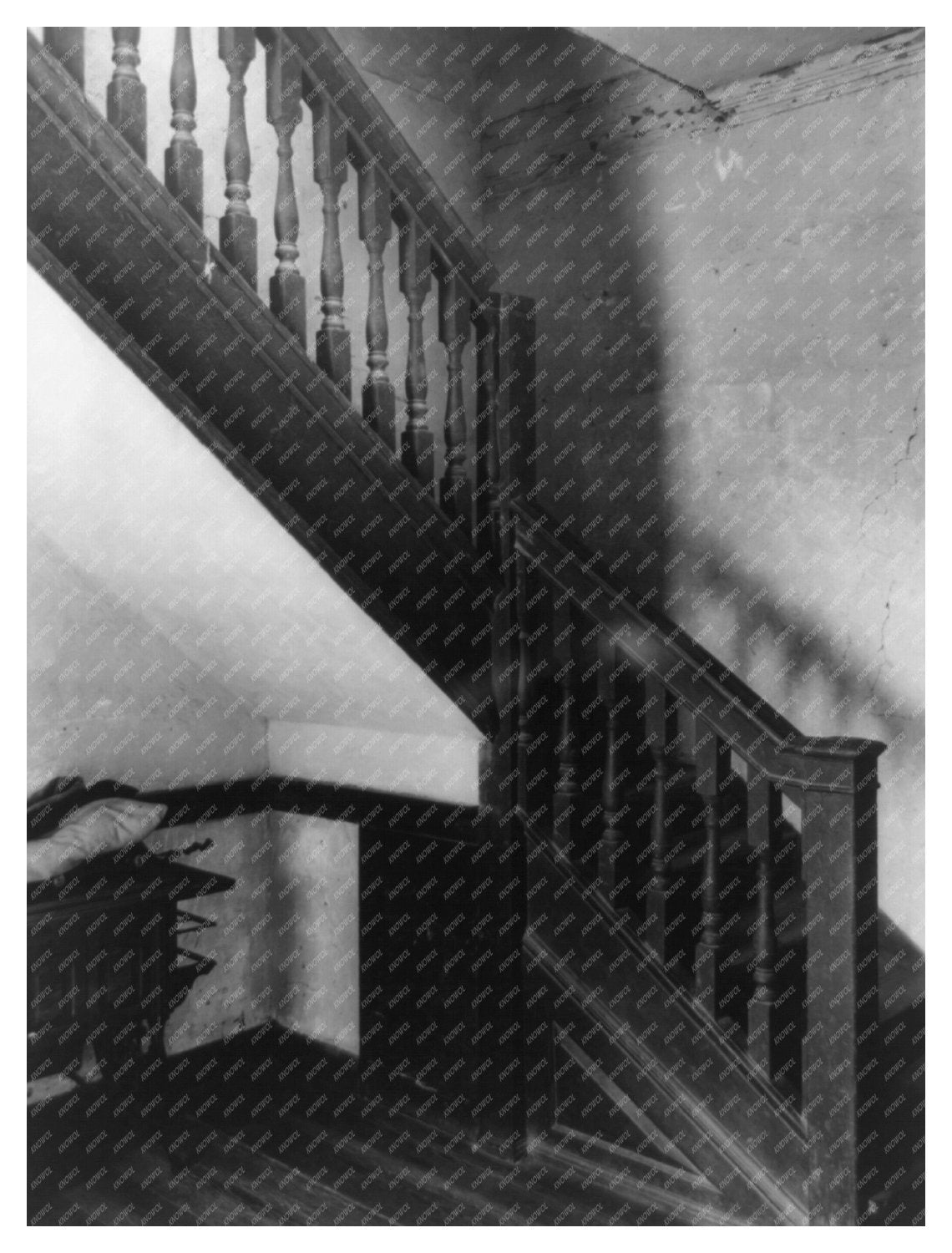 1930s Vintage Staircase in Essex County, Virginia