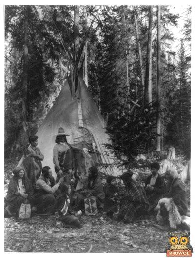 Cozy Flathead Indian Family Christmas in Glacier Park