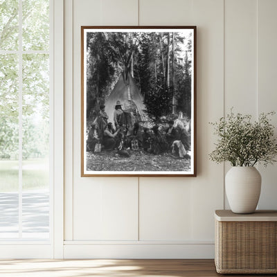 Cozy Flathead Indian Family Christmas in Glacier Park