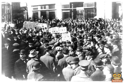 Historic 1914 IWW Labor Demonstration in NYC