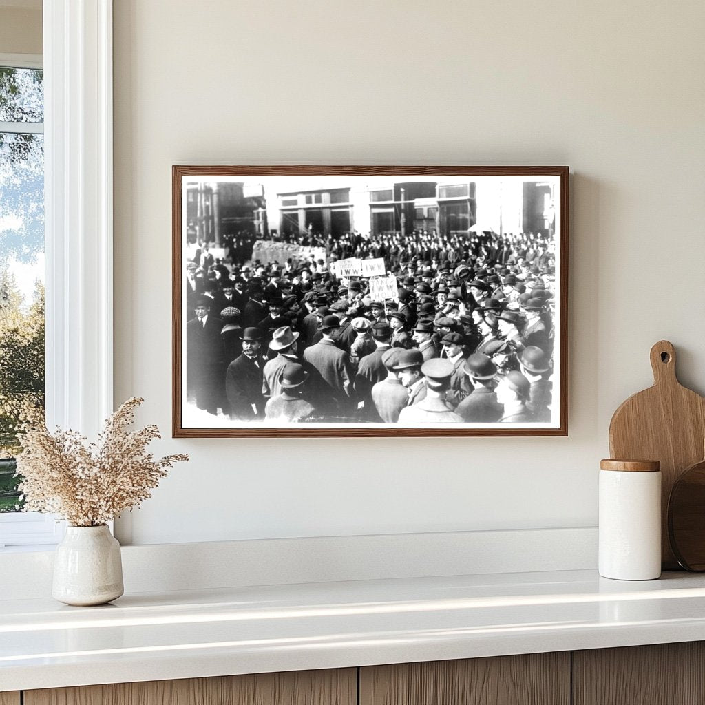 Historic 1914 IWW Labor Demonstration in NYC