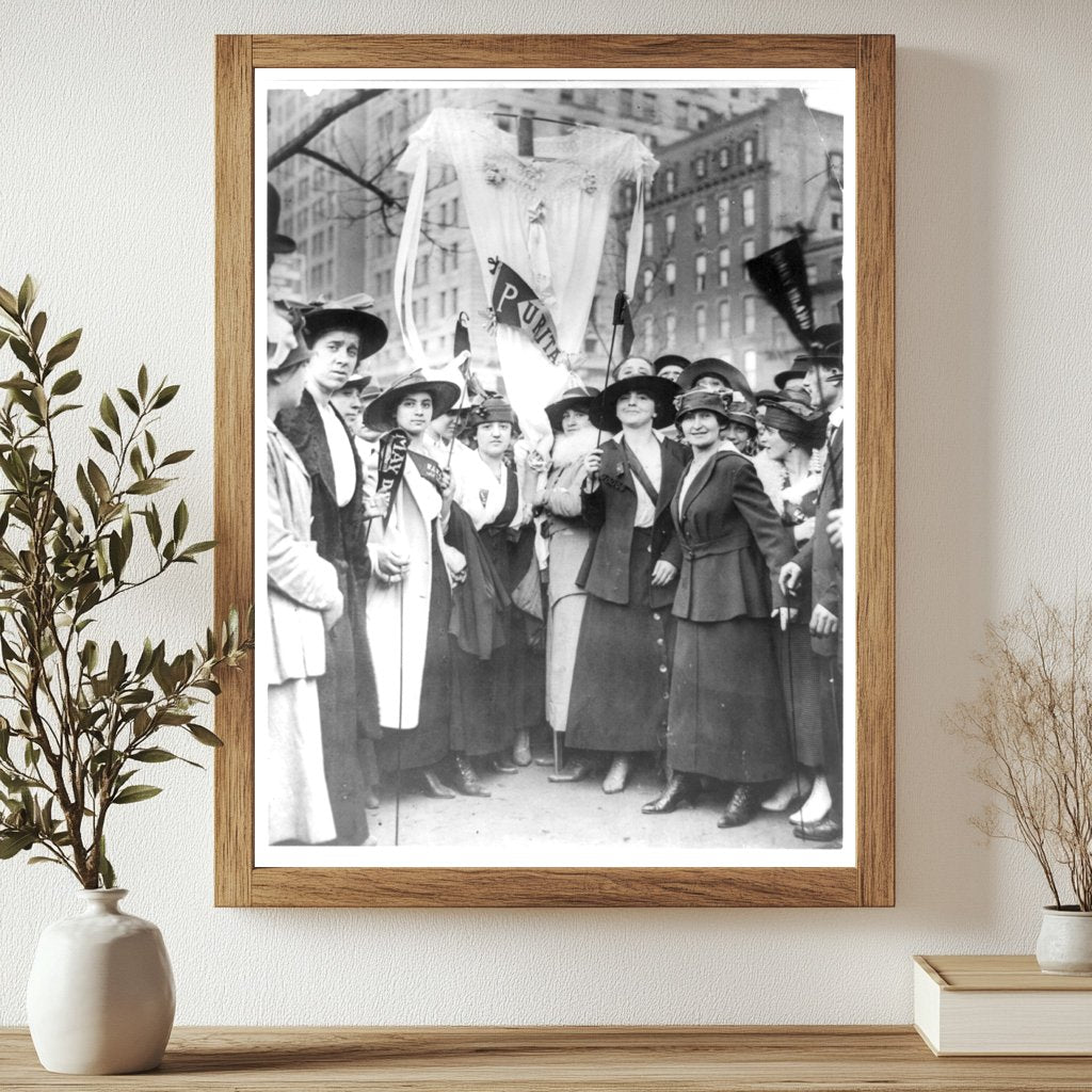 1916 May Day March: Garment Workers Unite in NYC