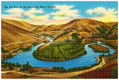 Deschutes, OR: The Ox Bow on the Deschutes River