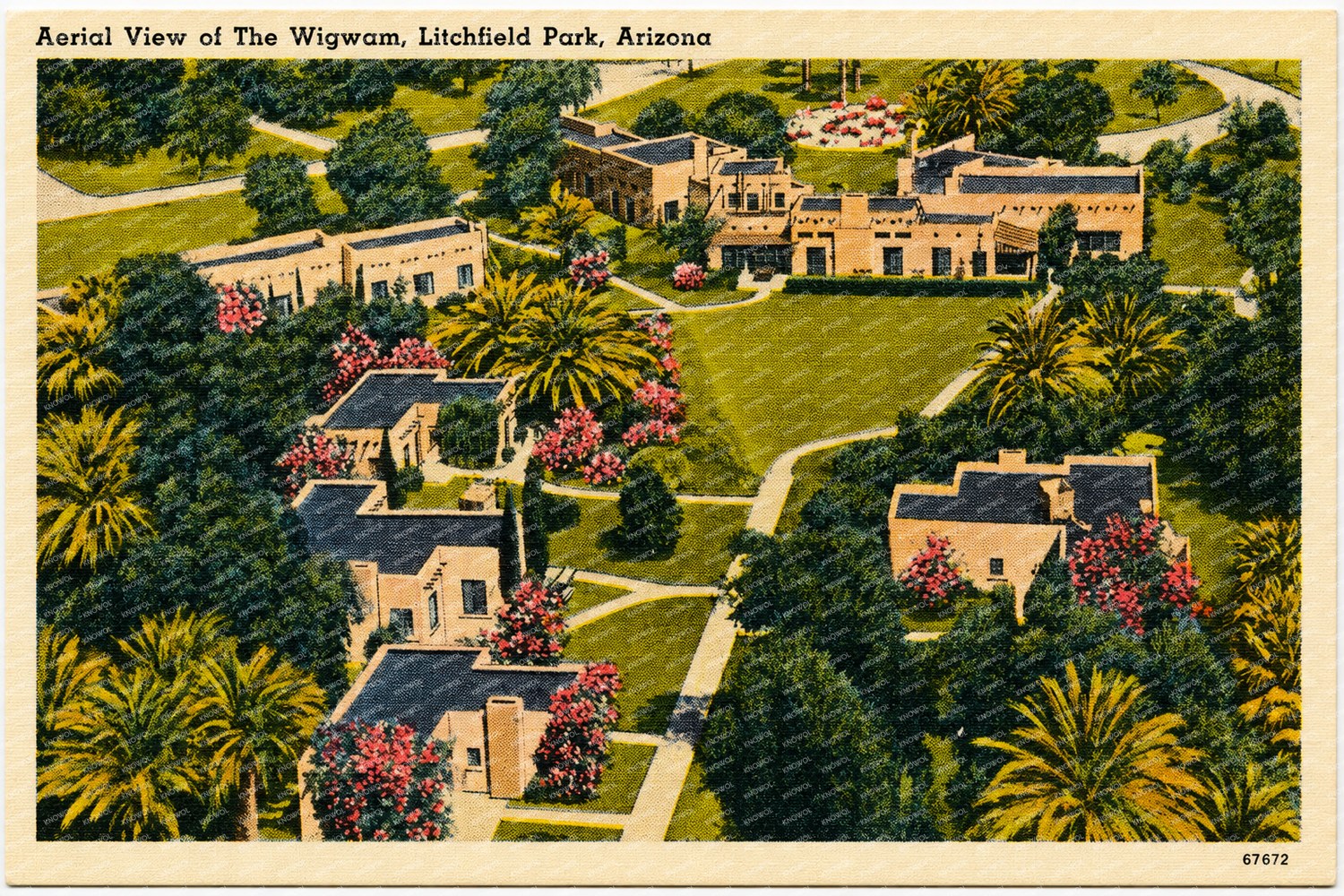 Litchfield Park, AZ: Aerial view of The Wigwam