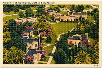 Litchfield Park, AZ: Aerial view of The Wigwam
